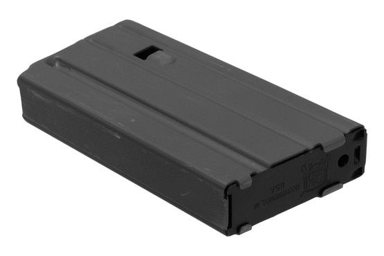20RD Straight 5.56 NATO Magazine is made of heat treated aluminum
